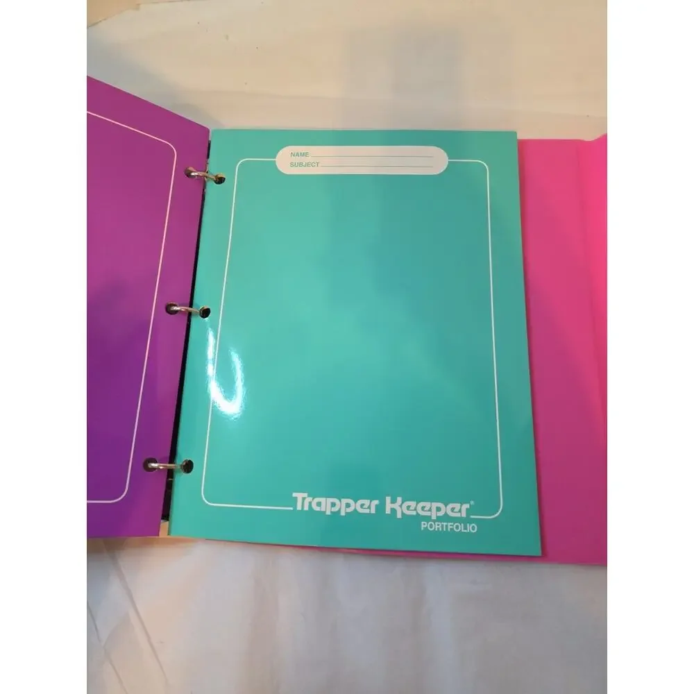 Mead Original Trapper Keeper Binder Retro Vintage Style SUNSET Nostalgia NEW